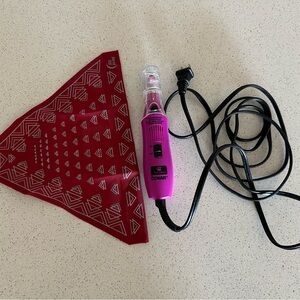Conair dog nail dremel, pink, plug in